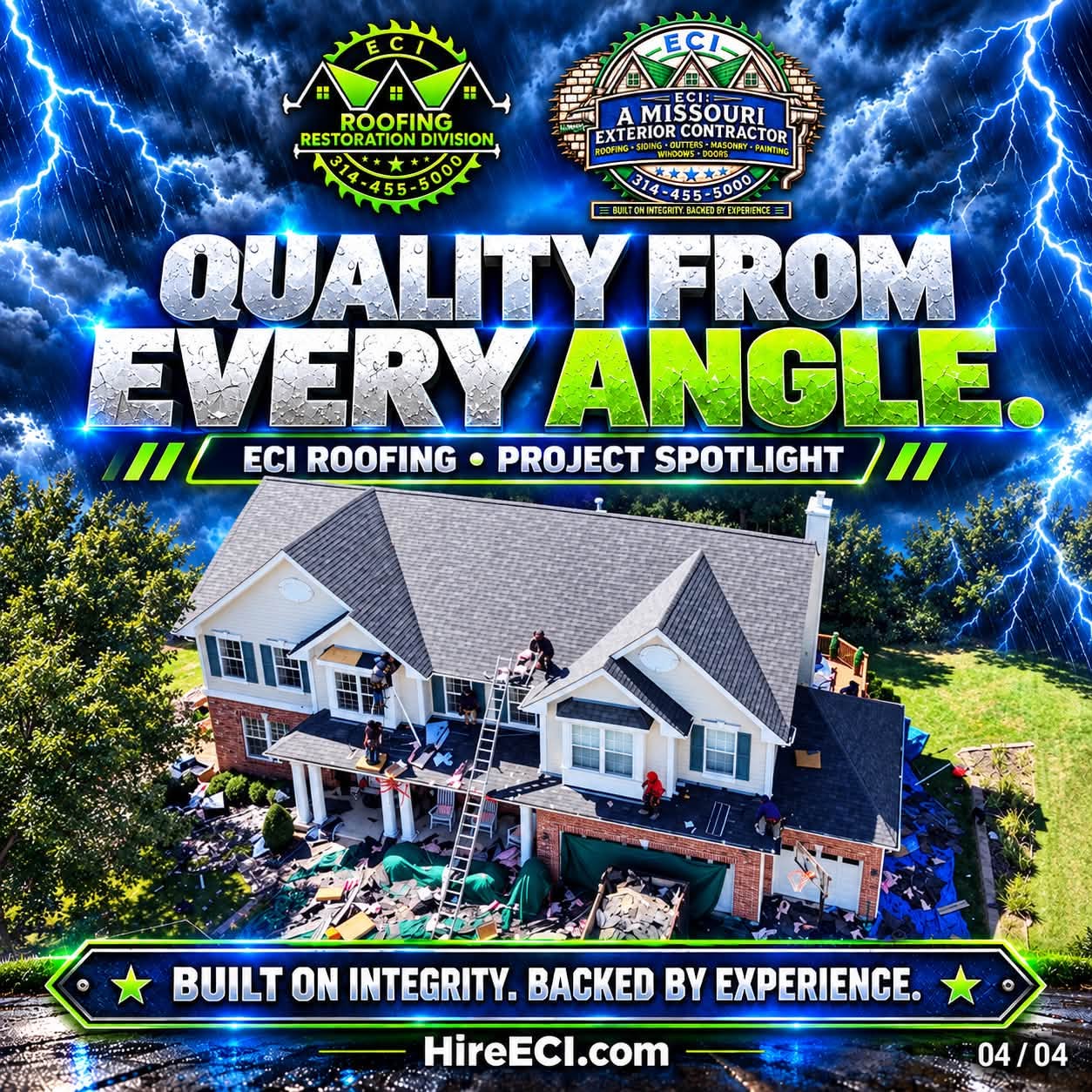Quality from every angle — ECI roofing project spotlight